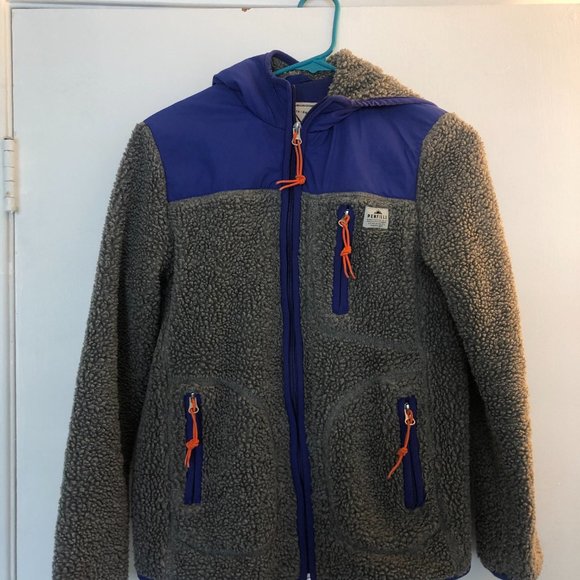 Penfield Blue and Gray Teddy Jacket - Picture 3 of 15